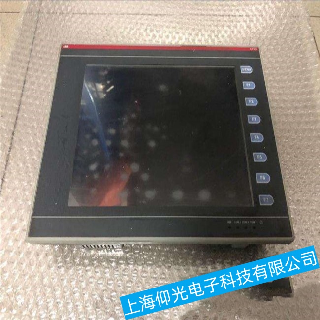揚州自動化機械ABB觸摸屏CP400有顯示但無輸出故障維修2小時快修